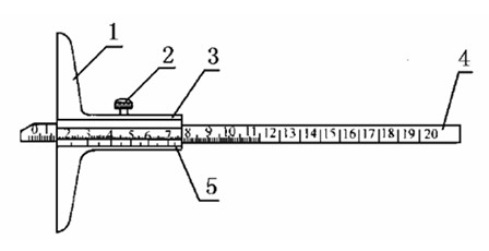 深度游標卡尺
